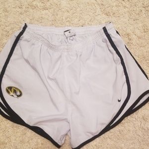 Mizzou Nike dri-fit shorts